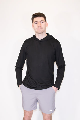 Men's Long Sleeve Hood Tee