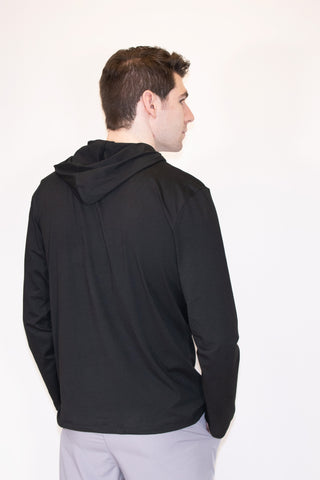 Men's Long Sleeve Hood Tee