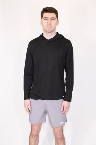 Men's Long Sleeve Hood Tee