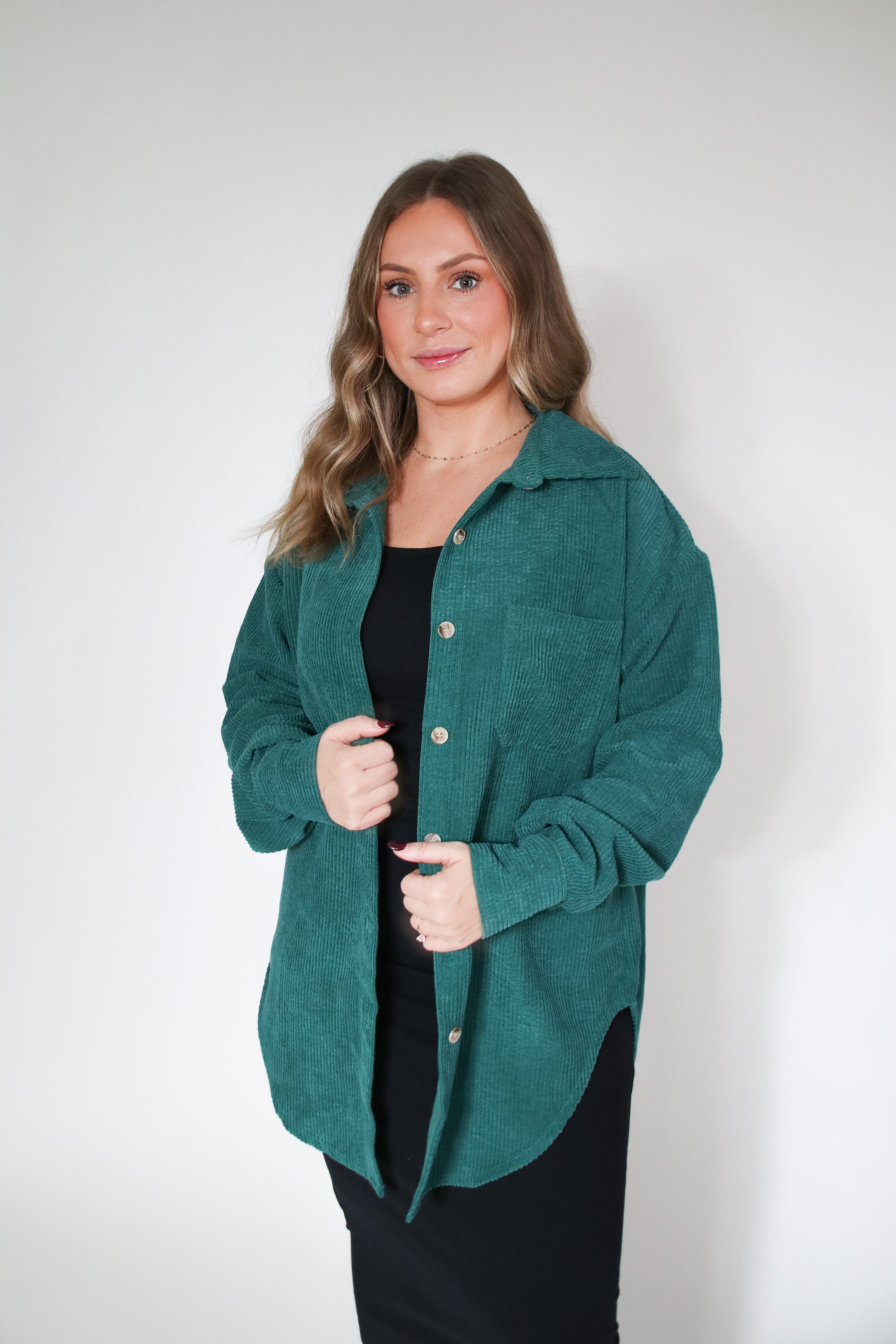 Oversized Corduroy Flannel