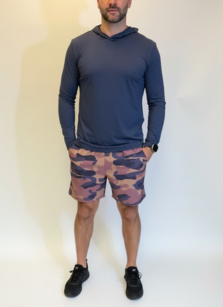 Men's Long Sleeve Hood Tee