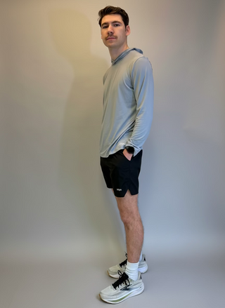 Men's Long Sleeve Hood Tee