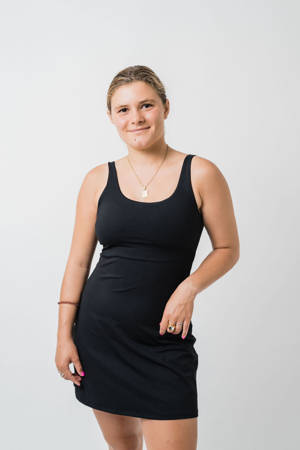 Swing Dress - Black