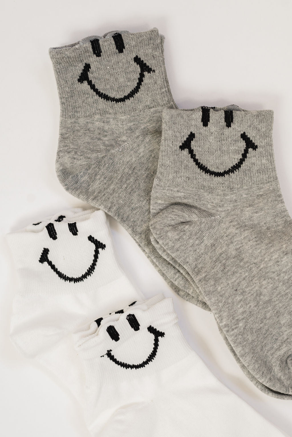 Smiley Crew Socks