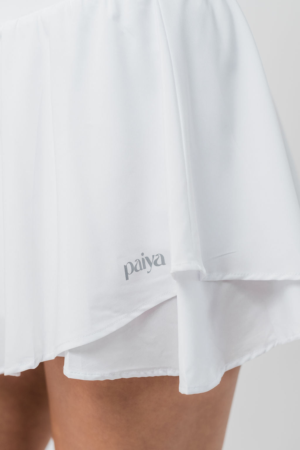 Meet Me On The Court Skirt - White