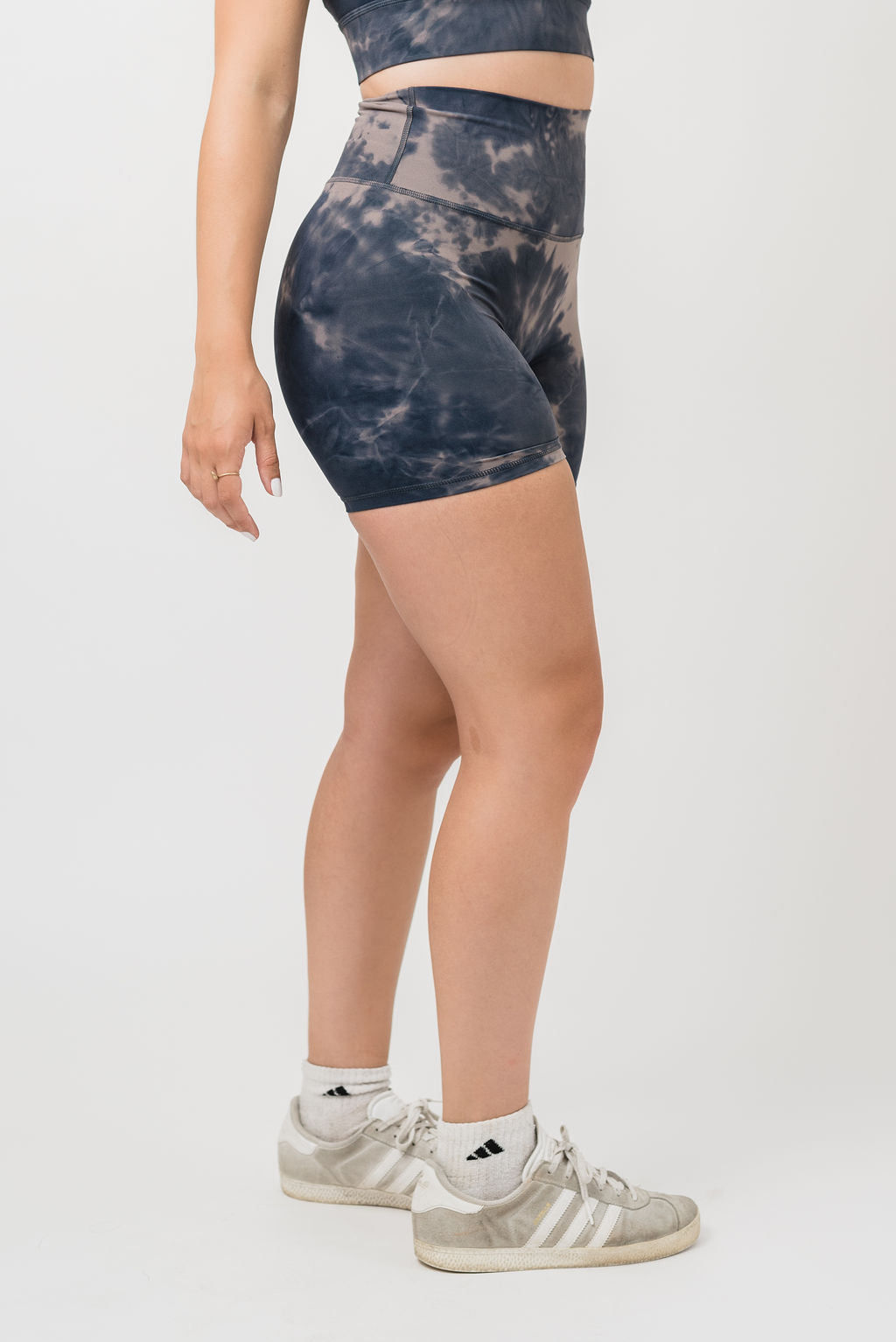 Bare Biker Shorts - Ink Blue