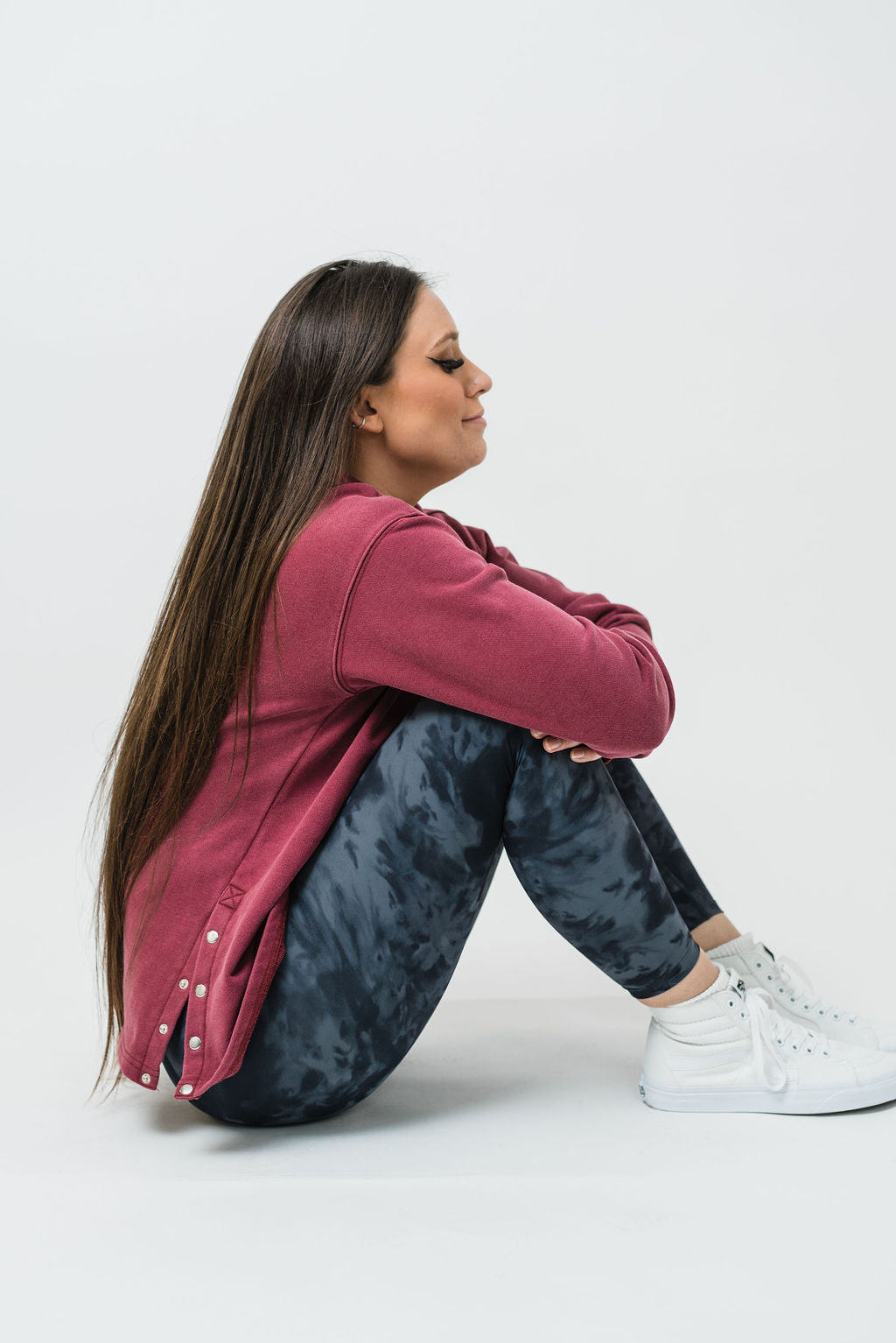Alexandra Hoodie - Wine