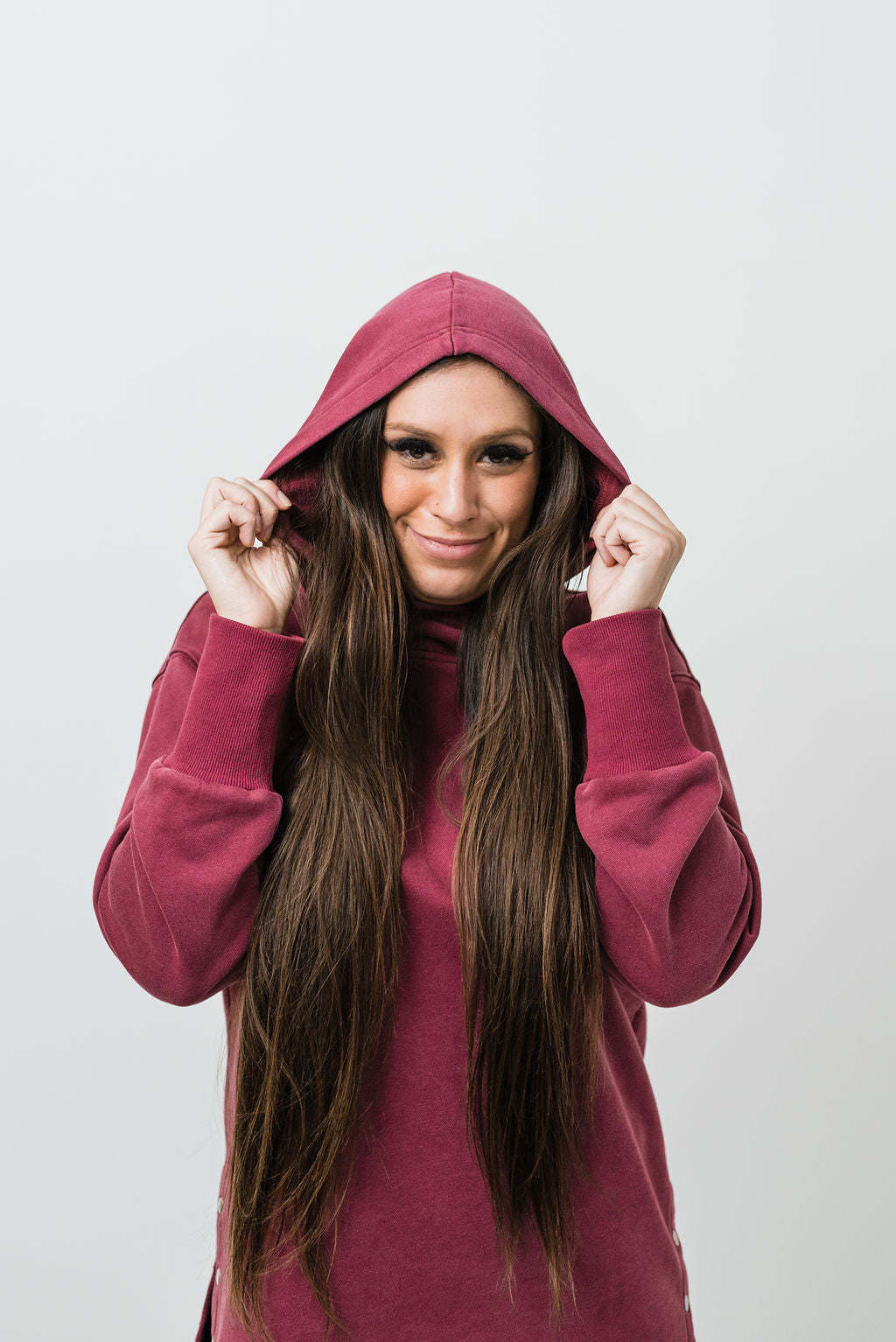 Alexandra Hoodie - Wine