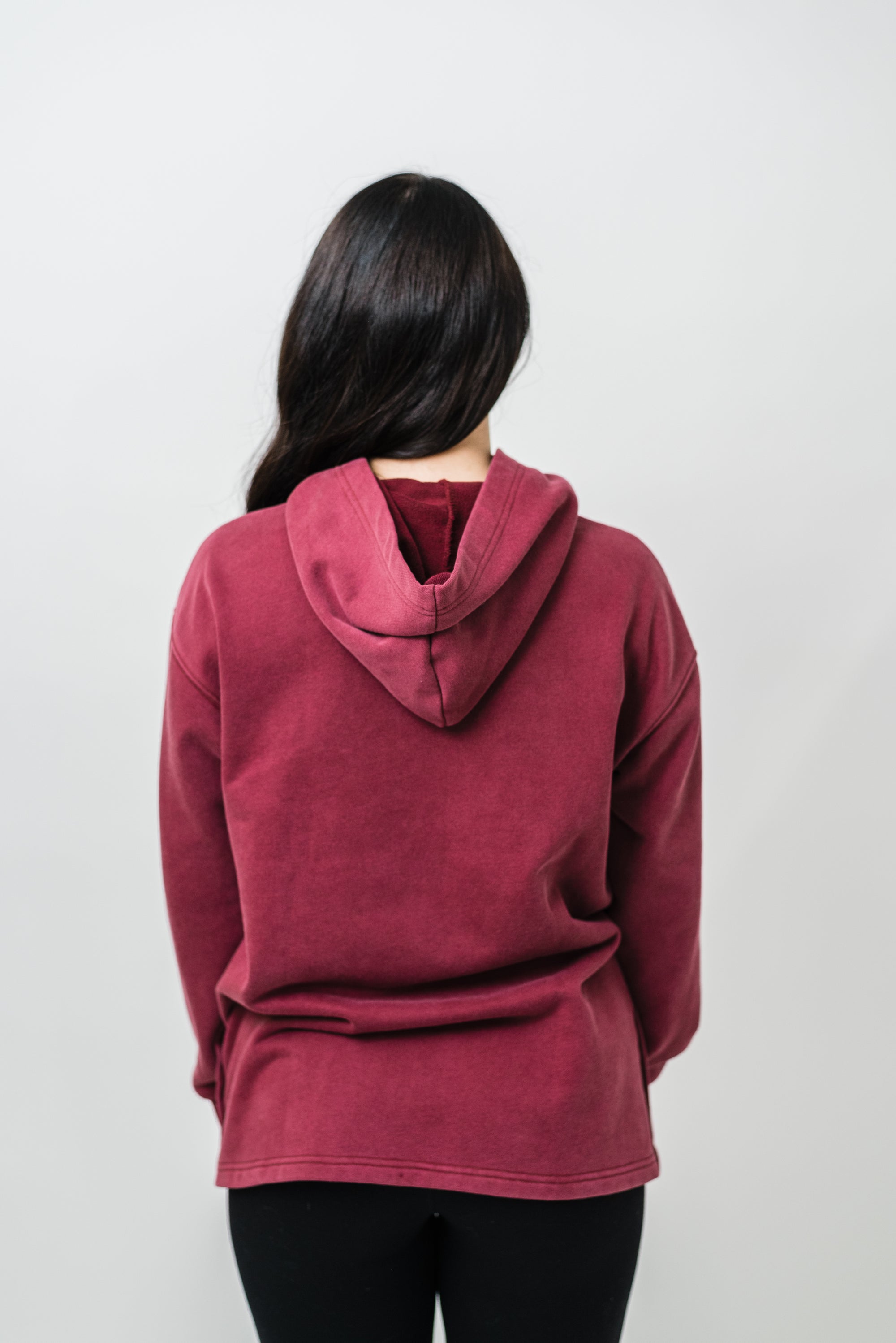 Alexandra Hoodie - Wine