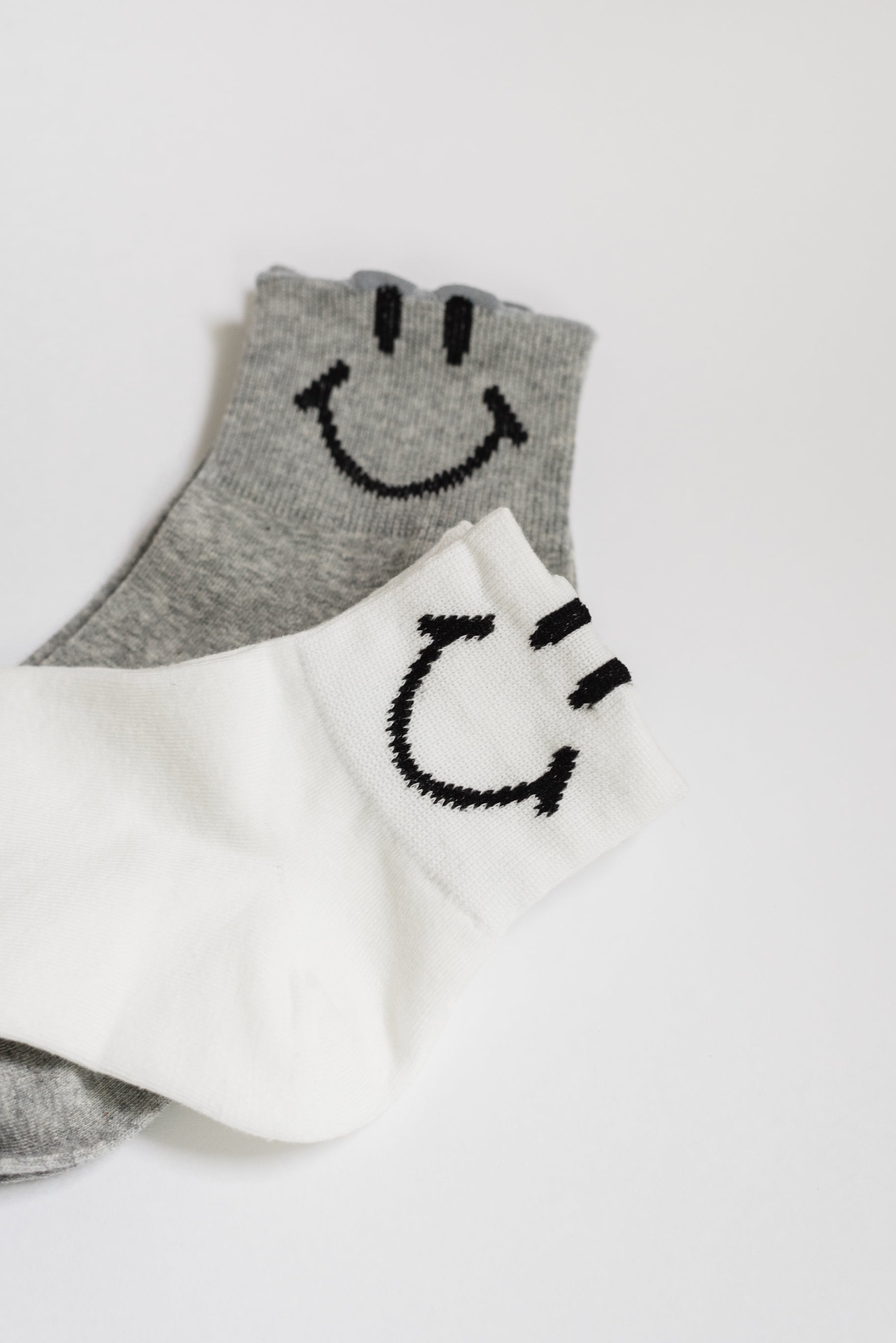 Smiley Crew Socks